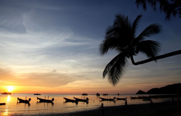 Plage de l'ile de Koh Tao