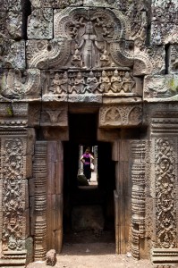 Porte au temple du Vat Nokor