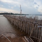 Quand nous roulions sur les chemins de Kompong Cham jusqu'à Kratie, à bicycletteueueueu !