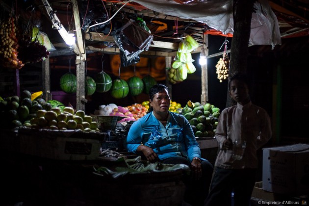 Marchand de rue Wonosobo