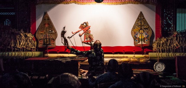 Le maitre du Wayang Kulit