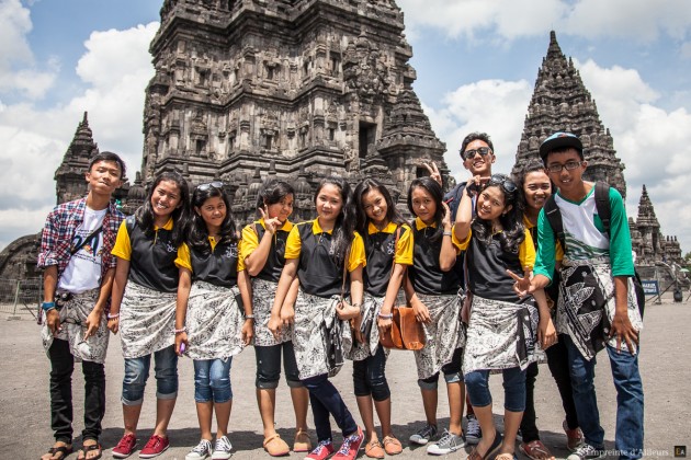 Ecole à Prambanan