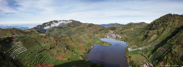 Sikunir sur le plateau de Dieng