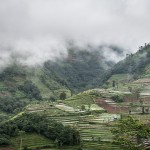 Dieng sur un plateau