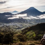 Dieng sur un plateau