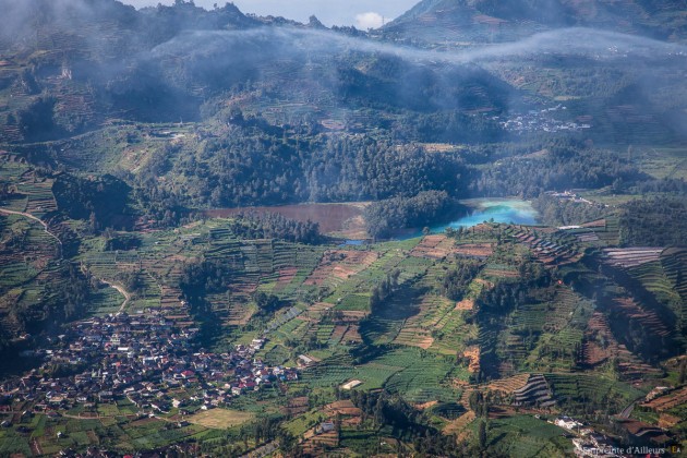 Gunung Prahu sur le plateau de Dieng