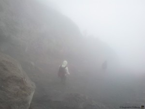 Descente du Merapi