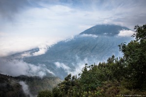 Le Merbabu face au Merapi