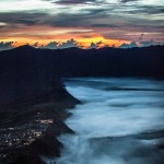 Magie du brumeux Bromo