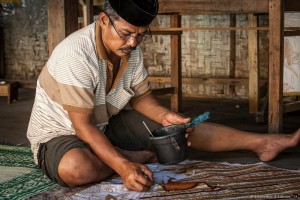 Création d'un motif batik