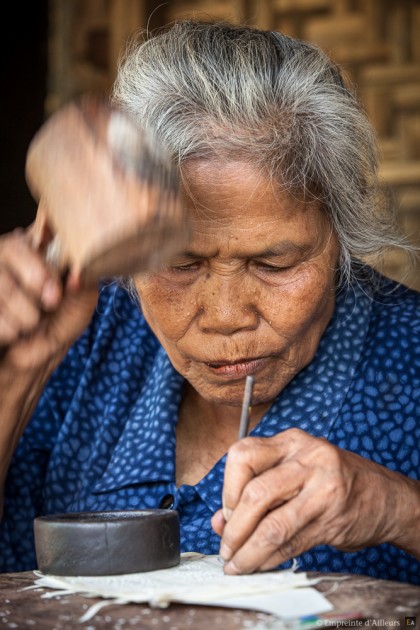 Réalisation d'un Wayang Kulit