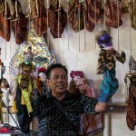 Portrait d'un portraitiste Wayang Golek