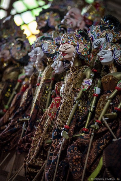 Marionnettes traditionnelles Javanaise